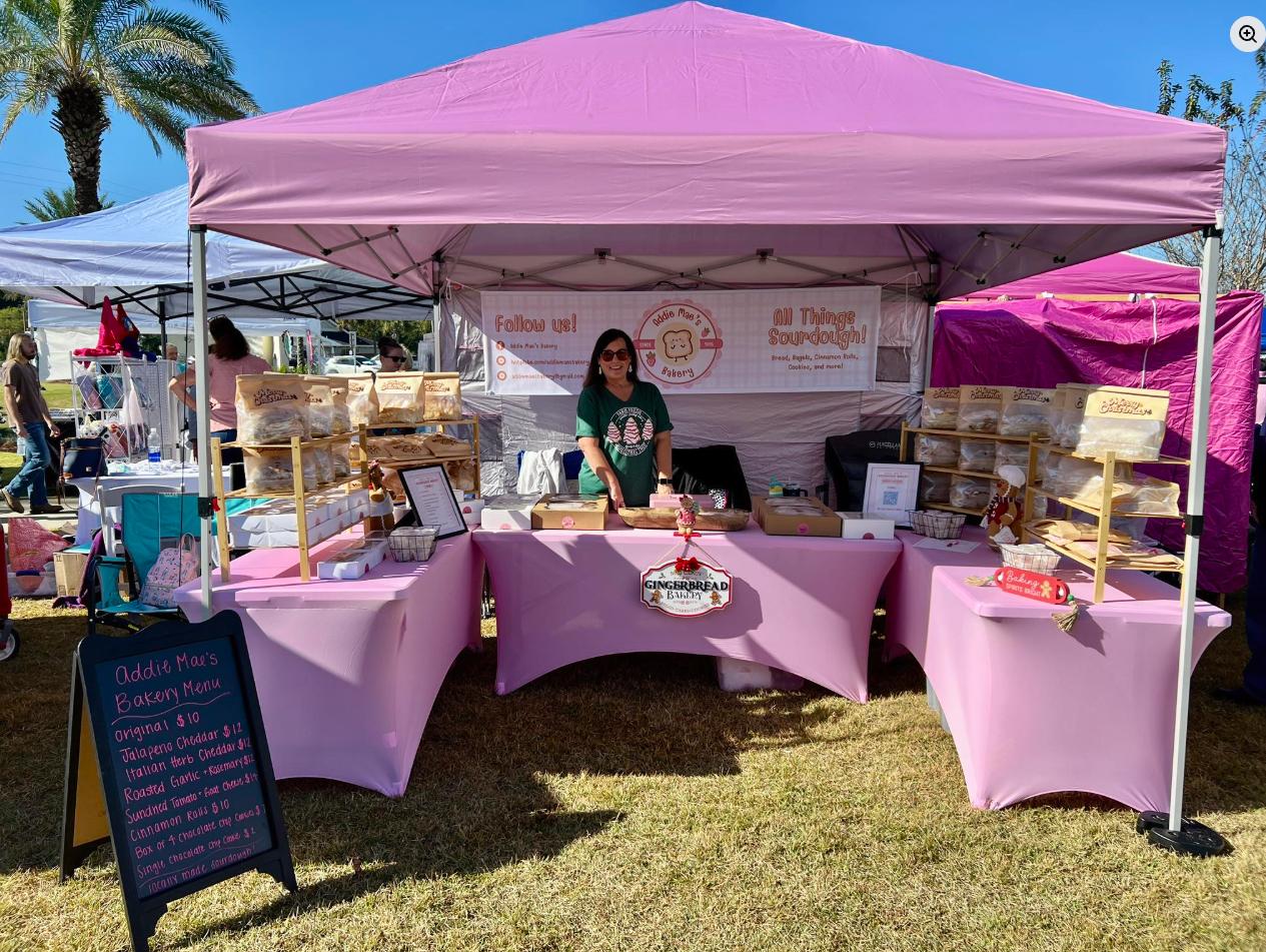Addie Mae's Baker at the Farmers Market
